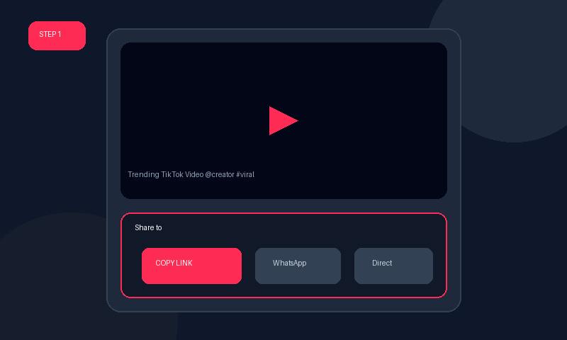 Copy TikTok photo link
